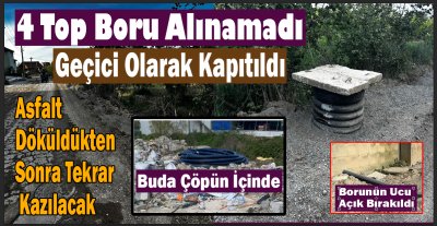 AKÇAKOCA ÜNİVERSİTE YOLUNDA SU BORUSU TARTIŞMASI: ASFALT DÖKÜLDÜKTEN SONRA YENİDEN KAZI GÜNDEMDE