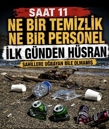 SAHİLLERDE TEMİZLİK ALARMI!
