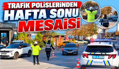 VATANDAŞIN HUZURU VE GÜVENLİĞİ İÇİN SAHADALAR!