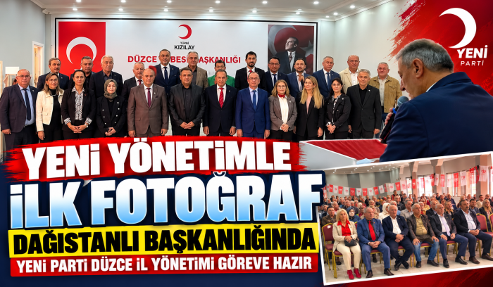 ÖZCAN DAĞISTANLI’NIN LİSTESİ BELLİ OLDU! İŞTE YENİ PARTİ’NİN DÜZCE İL YÖNETİMİ