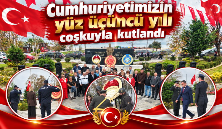 CUMHURİYETİMİZİN 103. YILI COŞKUYLA KUTLANDI 🇹🇷