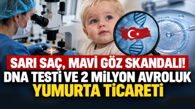 SARI SAÇ, MAVİ GÖZ SKANDALI! DNA TESTİ VE 2 MİLYON AVROLUK YUMURTA TİCARETİ