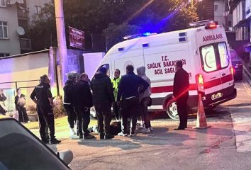 AKÇAKOCA’DA MOTOSİKLET KAZASI: SÜRÜCÜ YARALANDI