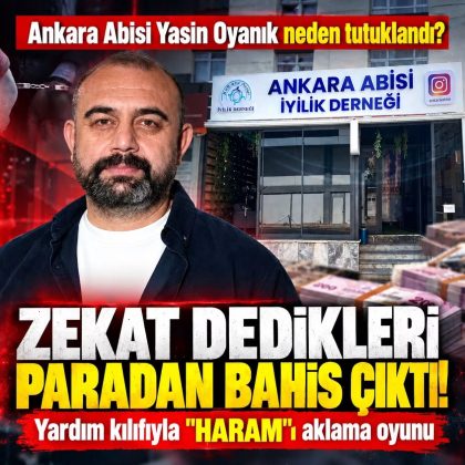 ANKARA ABİSİ DERNEĞİNDE MİLYONLUK PARA TRAFİĞİ İDDİASI! YASA DIŞI BAHİS SORUŞTURMASINDA 22 TUTUKLAMA, 333 MİLYON TL’YE BLOKE!
