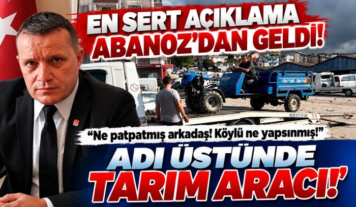 PATPAT TARTIŞMASINDA EN SERT AÇIKLAMA ABANOZ’DAN GELDİ!
