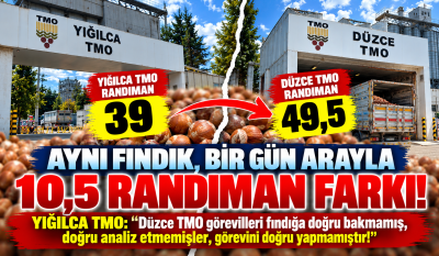 YIĞILCA TMO’DAN DÜZCE TMO’YA OLAY YARATACAK SAVUNMA!